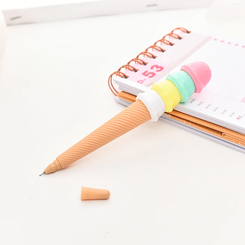 36pcs/lot Hot Sell!New Sweet Ice Cream Design Gel Pen With Pendant 0.5mm Black Fashion Style PenGel Pens
36pcs/lot Hot Sell!New Sweet Ice Cream Design Gel Pen With Pendant 0.5mm Black Fashion Style PenGel Pens