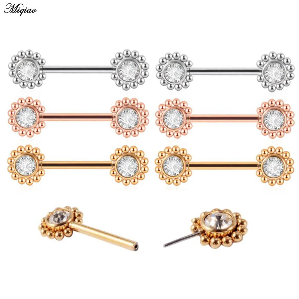 Miqiao 2pc 14G Stainless Steel Nipple Piercing Nipple Ring Crystal Nipple Piercing Nipple Ring Jewelry
Miqiao 2pc 14G Stainless Steel Nipple Piercing Nipple Ring Crystal Nipple Piercing Nipple Ring Jewelry
