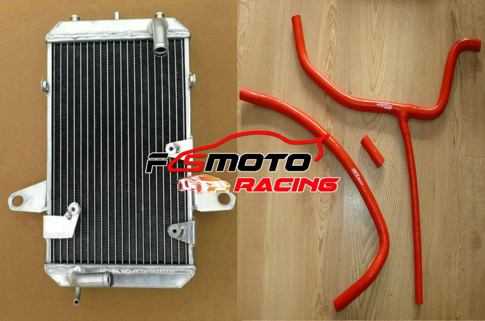 3Row Aluminum Radiator + silicone hose For ATV CanAm DS450 Can Am DS 450 2008-2011 08 09 10 11
3Row Aluminum Radiator + silicone hose For ATV CanAm DS450 Can Am DS 450 2008-2011 08 09 10 11