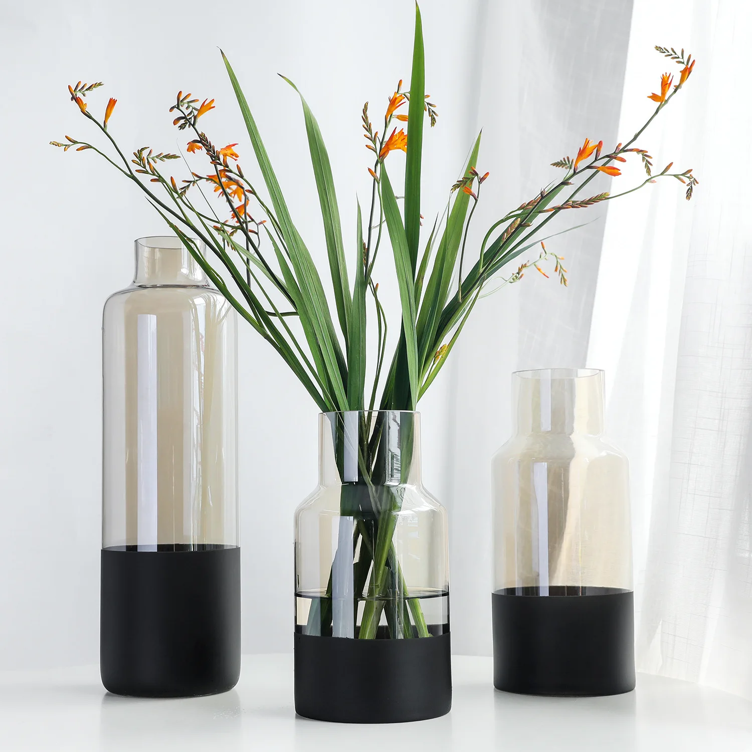 Nordic Glass Vases Ornaments Home Decor Transparent Tabletop Vase Flowers Arrangement For Livingroom Flower Pot Decoration Salon
Nordic Glass Vases Ornaments Home Decor Transparent Tabletop Vase Flowers Arrangement For Livingroom Flower Pot Decoration Salon