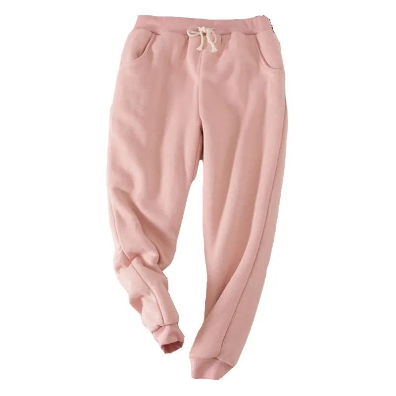 2022 Winter keep Warm Sports Lamb Velvet Casual Ladies Trousers Thick Loose Solid Color High Waist Women Harem Pants
2022 Winter keep Warm Sports Lamb Velvet Casual Ladies Trousers Thick Loose Solid Color High Waist Women Harem Pants