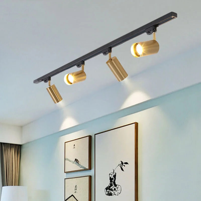 Modern Golden Ceiling Lights Wrought Aluminium LED Ceiling Lamps Rail Track Lamps For Living Room Kitchen Home Lighting Fixtures
Modern Golden Ceiling Lights Wrought Aluminium LED Ceiling Lamps Rail Track Lamps For Living Room Kitchen Home Lighting Fixtures