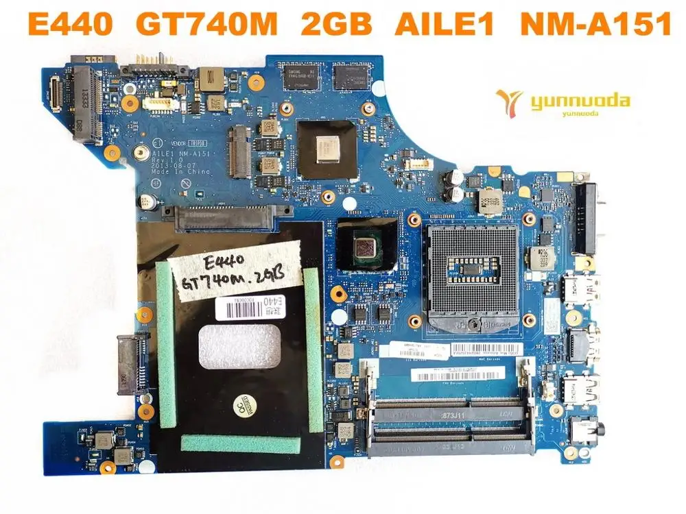 Оригинальная материнская плата для ноутбука Lenovo E440 E440 GT740M 2 ГБ AILE1 NM-A151, протестирована, хорошая, бесплатная доставка
Оригинальная материнская плата для ноутбука Lenovo E440 E440 GT740M 2 ГБ AILE1 NM-A151, протестирована, хорошая, бесплатная доставка