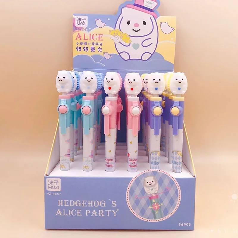 36 pcs/lot Kawaii Hedgehog Gel Pen Cute 0.5mm black ink Neutral Pen School writing Supplies Promotional Gift
36 pcs/lot Kawaii Hedgehog Gel Pen Cute 0.5mm black ink Neutral Pen School writing Supplies Promotional Gift