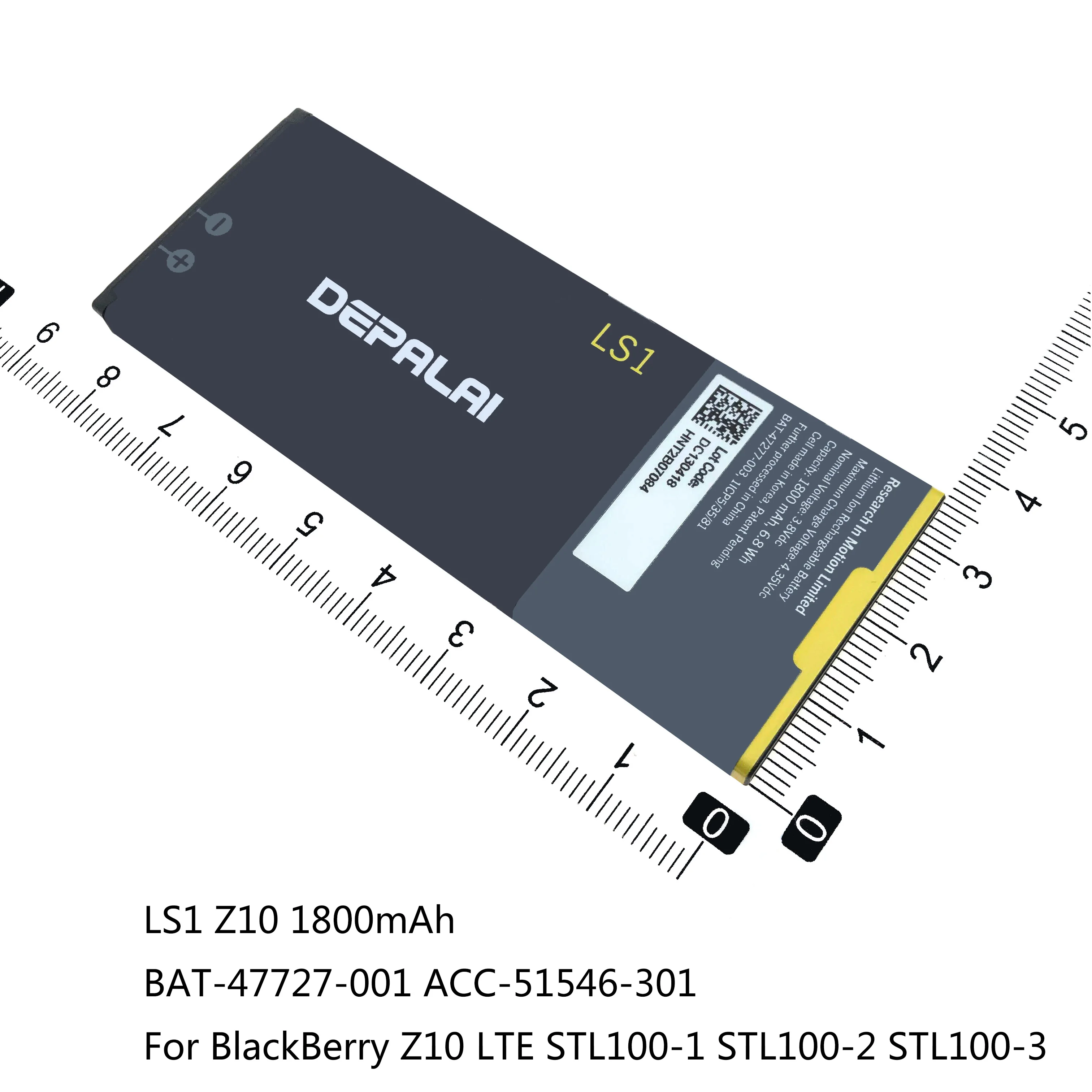 LS1 1800mAh Phone Battery For BlackBerry Z10 LTE STL100-1 STL100-2 STL100-3 Battery High Quality BAT-47727-001 ACC-51546-301
LS1 1800mAh Phone Battery For BlackBerry Z10 LTE STL100-1 STL100-2 STL100-3 Battery High Quality BAT-47727-001 ACC-51546-301