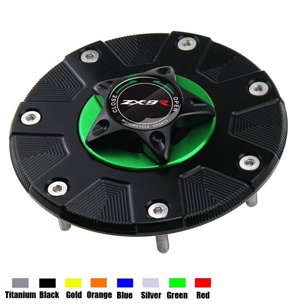 Suitable for Kawasaki ZX-9R gasoline tank cap ZX9R ZX 9R 1994-2003 motorcycle accessories CNC aluminum oil cap motorcycle
Suitable for Kawasaki ZX-9R gasoline tank cap ZX9R ZX 9R 1994-2003 motorcycle accessories CNC aluminum oil cap motorcycle
