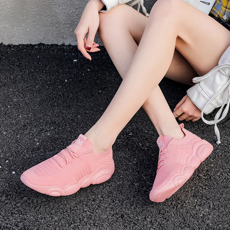 Women's Autumn New Fly Woven Mesh Lightweight Breathable Shoes Fashion Trend Travel Leisure All-Match Outdoor Sports Shoes
Women's Autumn New Fly Woven Mesh Lightweight Breathable Shoes Fashion Trend Travel Leisure All-Match Outdoor Sports Shoes