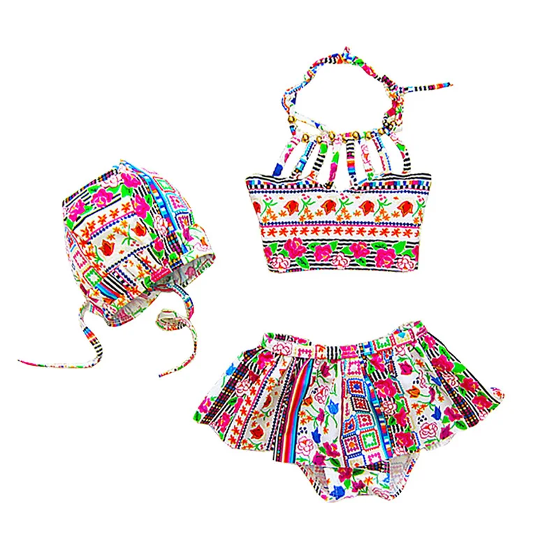 3Pcs Baby Girl Floral Sling Swimsuit Girls Flower Ethnic Style Swimwear Bikini Tops+Shorts+Hat Beachwear Kids Swimming Suit 1-5Y
3Pcs Baby Girl Floral Sling Swimsuit Girls Flower Ethnic Style Swimwear Bikini Tops+Shorts+Hat Beachwear Kids Swimming Suit 1-5Y