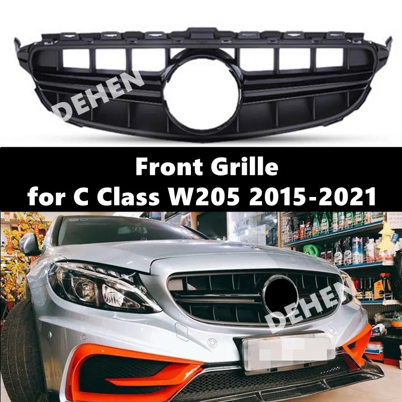 Front Grille for Mercedes Benz for AMGS Style C Class W205 2015-2021 C180 C200 C250 C300 C63S without Centre Logo XC
Front Grille for Mercedes Benz for AMGS Style C Class W205 2015-2021 C180 C200 C250 C300 C63S without Centre Logo XC