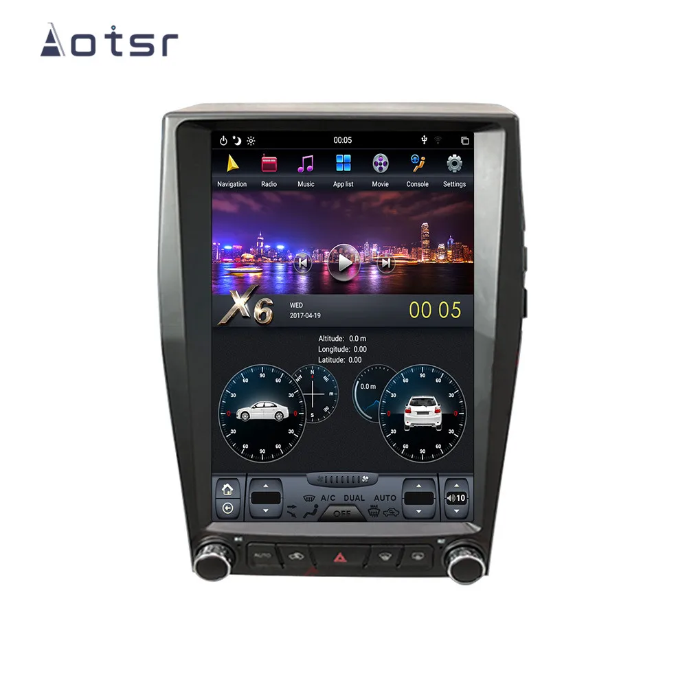 Автомобильный DVD-плеер Aotsr Tesla с вертикальным экраном 13,6 дюйма, Android 8,1, GPS-навигатор для Ford Edge 2015-2018, встроенный carplay
Автомобильный DVD-плеер Aotsr Tesla с вертикальным экраном 13,6 дюйма, Android 8,1, GPS-навигатор для Ford Edge 2015-2018, встроенный carplay