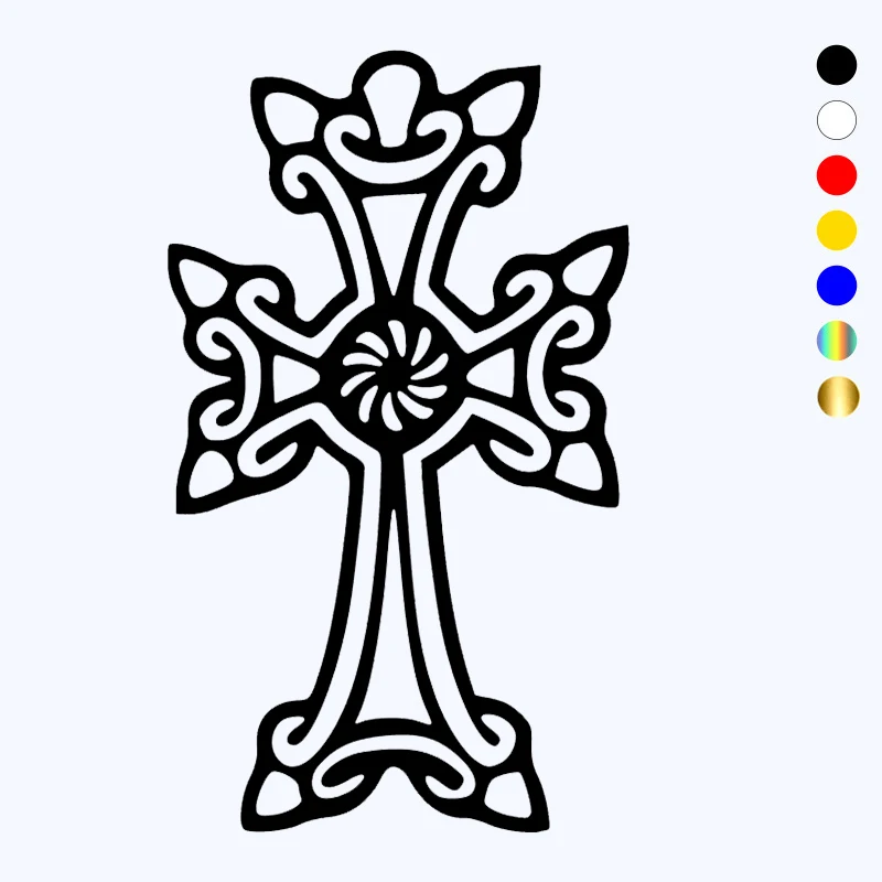 CK20473# Die-cut Vinyl Decal Armenian Cross Car Sticker Waterproof Auto Decors on Car Body Bumper Rear Window
CK20473# Die-cut Vinyl Decal Armenian Cross Car Sticker Waterproof Auto Decors on Car Body Bumper Rear Window