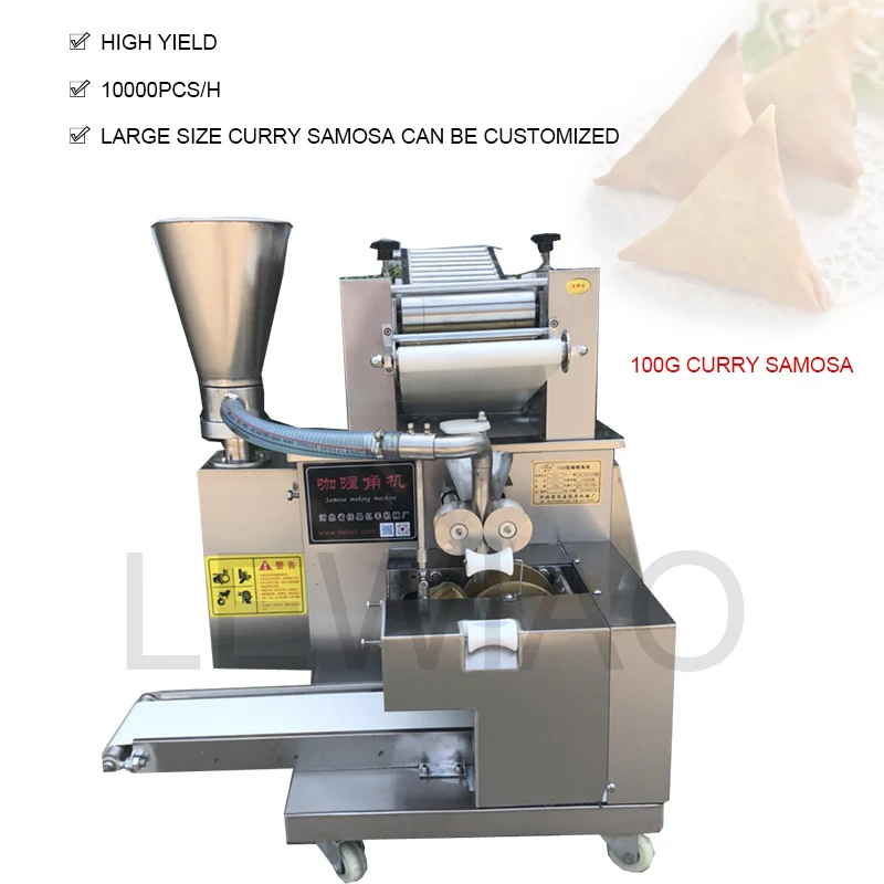 Automatic Empanada Maker Stainless Steel Fried Curry Puff Samosa Making Machine
Automatic Empanada Maker Stainless Steel Fried Curry Puff Samosa Making Machine