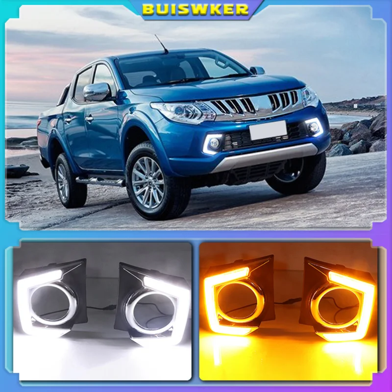 2Pcs Car LED Daytime Running Light DRL Lamp For Mitsubishi Triton L200 2015 2016 2017 2018 Dimming Function Fog lamp
2Pcs Car LED Daytime Running Light DRL Lamp For Mitsubishi Triton L200 2015 2016 2017 2018 Dimming Function Fog lamp
