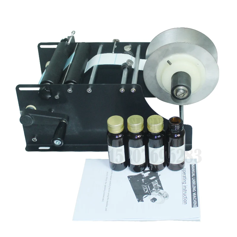 Round bottle labelling machine label sticker manual bottle labeller hand held bottle label applicator tool equipment FREESHIPPIN
Round bottle labelling machine label sticker manual bottle labeller hand held bottle label applicator tool equipment FREESHIPPIN
