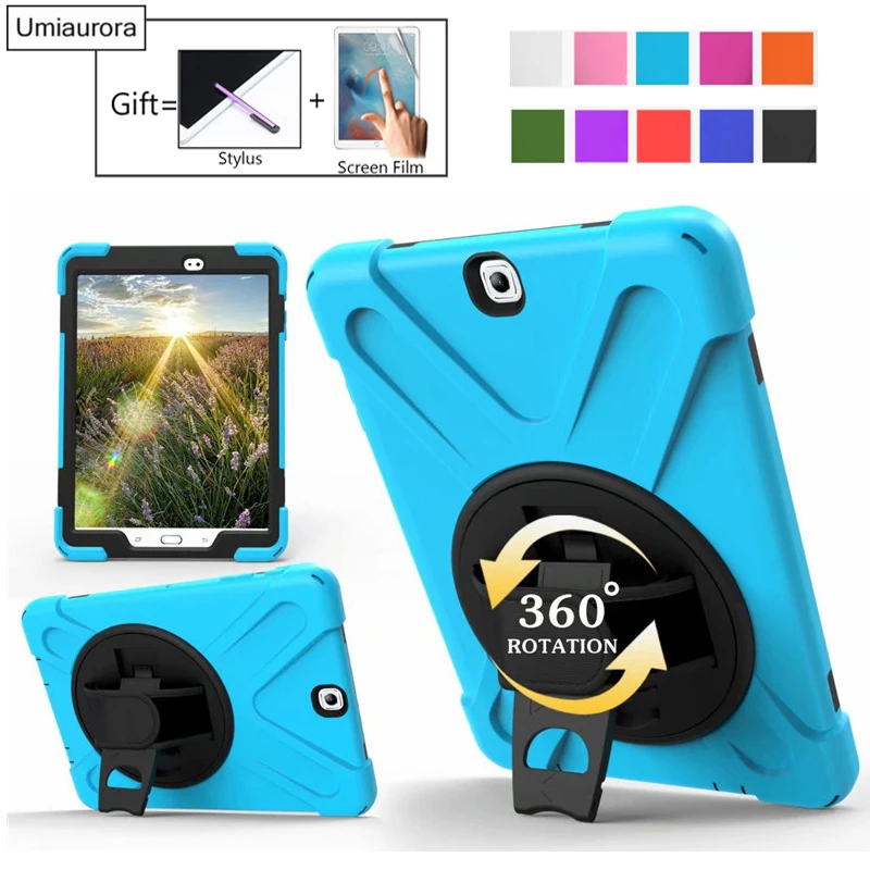 For Tab A SM-T550 Kids Safe Shockproof Heavy Duty Silicone Hard Case Cover For Samsung Galaxy Tab A 9.7 T550 T555 Hand hold
For Tab A SM-T550 Kids Safe Shockproof Heavy Duty Silicone Hard Case Cover For Samsung Galaxy Tab A 9.7 T550 T555 Hand hold