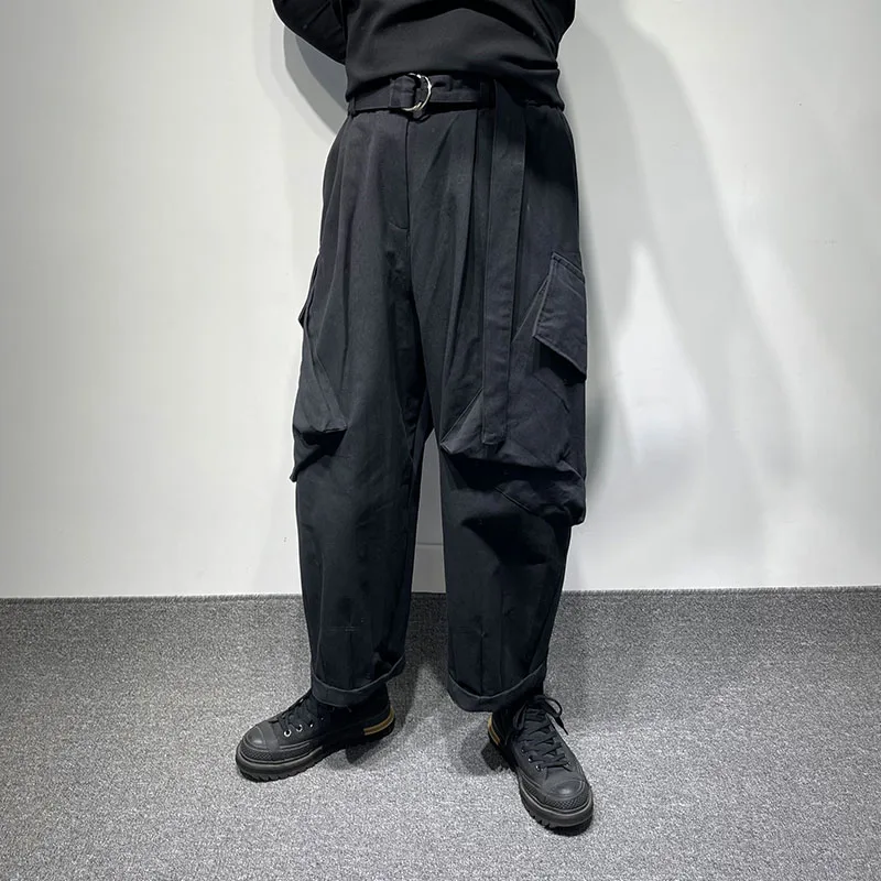 Men's Black Trousers Leisure Spring And Autumn New Men's Large Pocket Overalls Autumn Loose Pants Large Straight Pants Fashion
Men's Black Trousers Leisure Spring And Autumn New Men's Large Pocket Overalls Autumn Loose Pants Large Straight Pants Fashion
