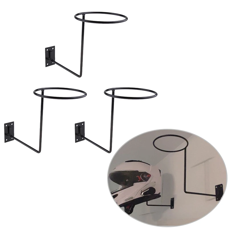 3x Aluminum Motorcycle Helmet Rack Wall Display Rack Storage Holder Motorcycle Motorbike Jacket Hanger Organizer - Black
3x Aluminum Motorcycle Helmet Rack Wall Display Rack Storage Holder Motorcycle Motorbike Jacket Hanger Organizer - Black