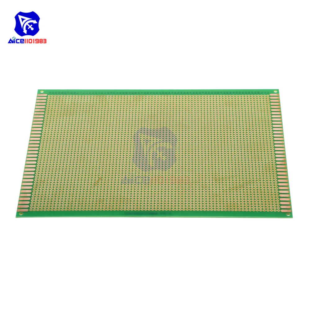 diymore 1 Piece 15x20cm Single Sided Prototype Universal Printed Circuit Board DIY Soldering Green PCB Board for Arduino
diymore 1 Piece 15x20cm Single Sided Prototype Universal Printed Circuit Board DIY Soldering Green PCB Board for Arduino
