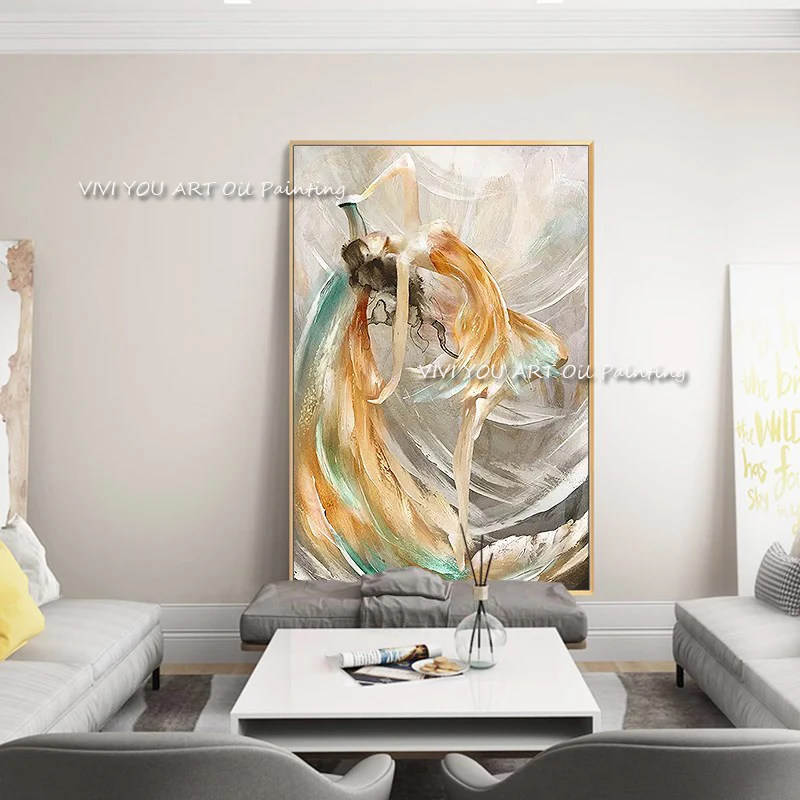 Abstract Dancing girls 100% handmade portrait oil painting figure Wall Art Painting Canvas Picture Wall Art Living Room Home
Abstract Dancing girls 100% handmade portrait oil painting figure Wall Art Painting Canvas Picture Wall Art Living Room Home
