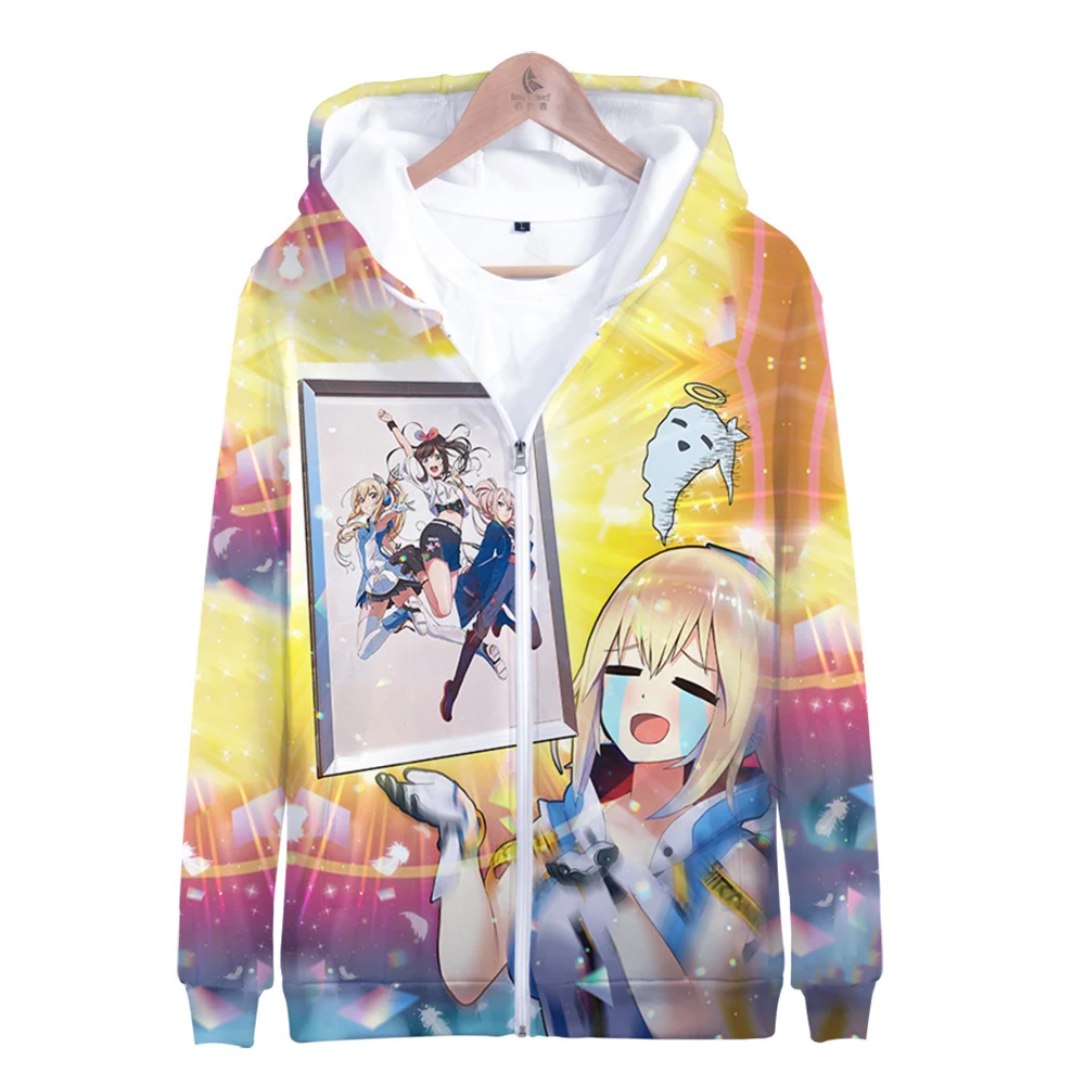 Mirai Akari 3D print autumn winter Holiday passionate style Men/Women Streetwear Style Zip HIP HOP hooded
Mirai Akari 3D print autumn winter Holiday passionate style Men/Women Streetwear Style Zip HIP HOP hooded