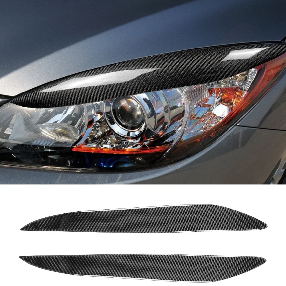 Carbon Fiber Headlights Eyebrows Eyelids Front Headlamp Eyebrows Trim Cover Fit For Mazda 3 Mazda3 JDM 2010-2013
Carbon Fiber Headlights Eyebrows Eyelids Front Headlamp Eyebrows Trim Cover Fit For Mazda 3 Mazda3 JDM 2010-2013