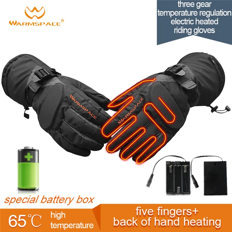Smart Electric Heating Gloves,use AA Battery Box 5 Finger&Hand Back Self Heated,Touch Screen Outdoor Sport Waterproof Ski Gloves
Smart Electric Heating Gloves,use AA Battery Box 5 Finger&Hand Back Self Heated,Touch Screen Outdoor Sport Waterproof Ski Gloves