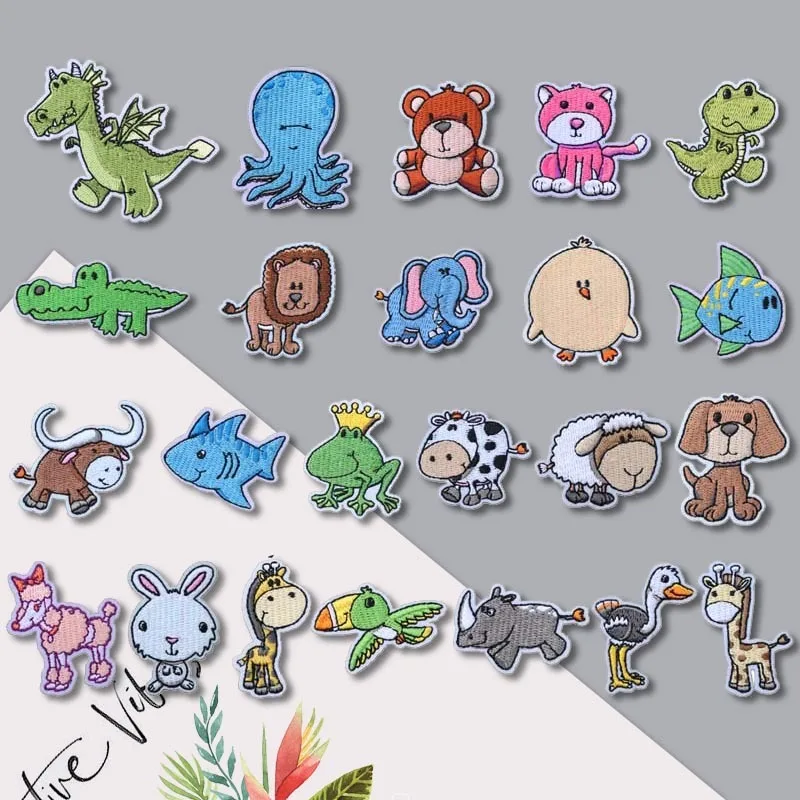 Stick-On Clothes, Bags, Shoes, Hats, Decorative Embroidery, Cartoon Animal World, Small Patch, Iron-free DIY Accessories
Stick-On Clothes, Bags, Shoes, Hats, Decorative Embroidery, Cartoon Animal World, Small Patch, Iron-free DIY Accessories