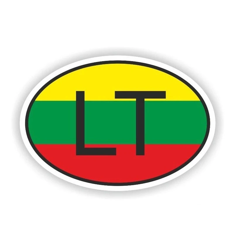 S30225# Various Sizes PVC Decal Lithuania LT Small Country Code Removable Car Sticker Waterproof for Bumper Rear Window
S30225# Various Sizes PVC Decal Lithuania LT Small Country Code Removable Car Sticker Waterproof for Bumper Rear Window