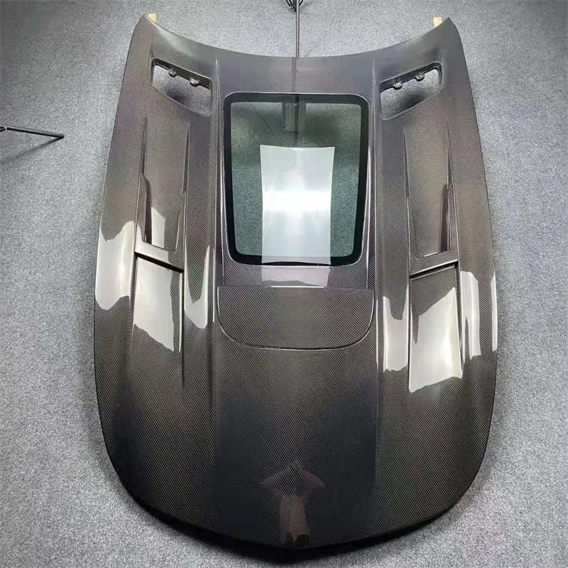 Carbon Fiber Clear Glass Front Bumper Engine Hood Vent Cover For Mercedes Benz AMG GT/GTS/GTC/GTR
Carbon Fiber Clear Glass Front Bumper Engine Hood Vent Cover For Mercedes Benz AMG GT/GTS/GTC/GTR