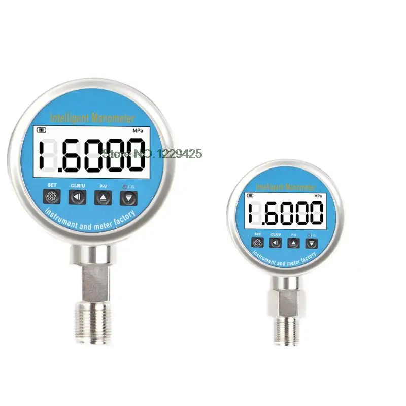0.1 0.2 0.4 1 Precision Accuracy Intelligent Precision Digital Pressure Gauge Vacuum Water Hydraulic Air Pressure Shock-proof
0.1 0.2 0.4 1 Precision Accuracy Intelligent Precision Digital Pressure Gauge Vacuum Water Hydraulic Air Pressure Shock-proof