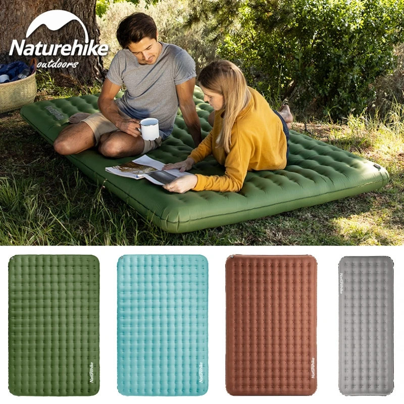 Naturehike TPU Thickened Double Inflatable Cushion Double Camping Sleeping Pad Portable Hike Moisture-Proof Pad For Camping Tent
Naturehike TPU Thickened Double Inflatable Cushion Double Camping Sleeping Pad Portable Hike Moisture-Proof Pad For Camping Tent