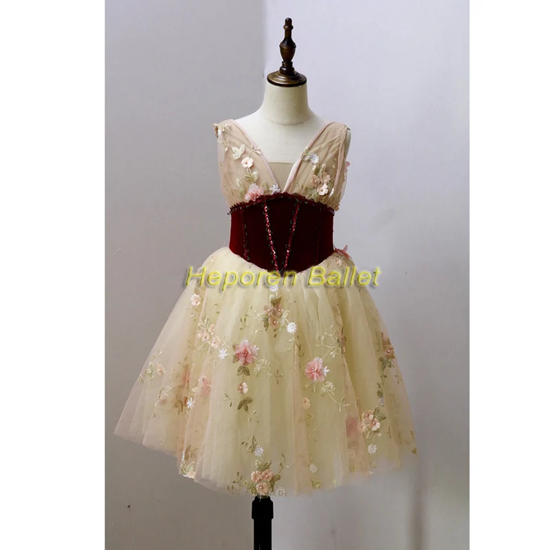 Customized Women Wine Red Color Swan Ballet Dress With Flower Decoration For Stage Show Coppélia Ou La Fille Aux Yeux D'Émail
Customized Women Wine Red Color Swan Ballet Dress With Flower Decoration For Stage Show Coppélia Ou La Fille Aux Yeux D'Émail