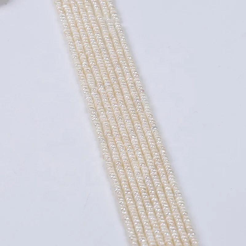 Wholesale 2.5-3mm natural white color freshwater loose flat pearls beads string strand for jewelry making
Wholesale 2.5-3mm natural white color freshwater loose flat pearls beads string strand for jewelry making