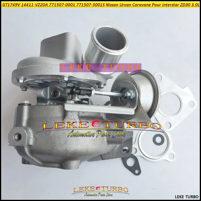 ww GT1749V 771507-5001S 771507 14411-VZ20A 771507-0001 14411VZ20A Turbo For Nissan Urvan Caravane Pour interstar ZD30 3.0L
ww GT1749V 771507-5001S 771507 14411-VZ20A 771507-0001 14411VZ20A Turbo For Nissan Urvan Caravane Pour interstar ZD30 3.0L