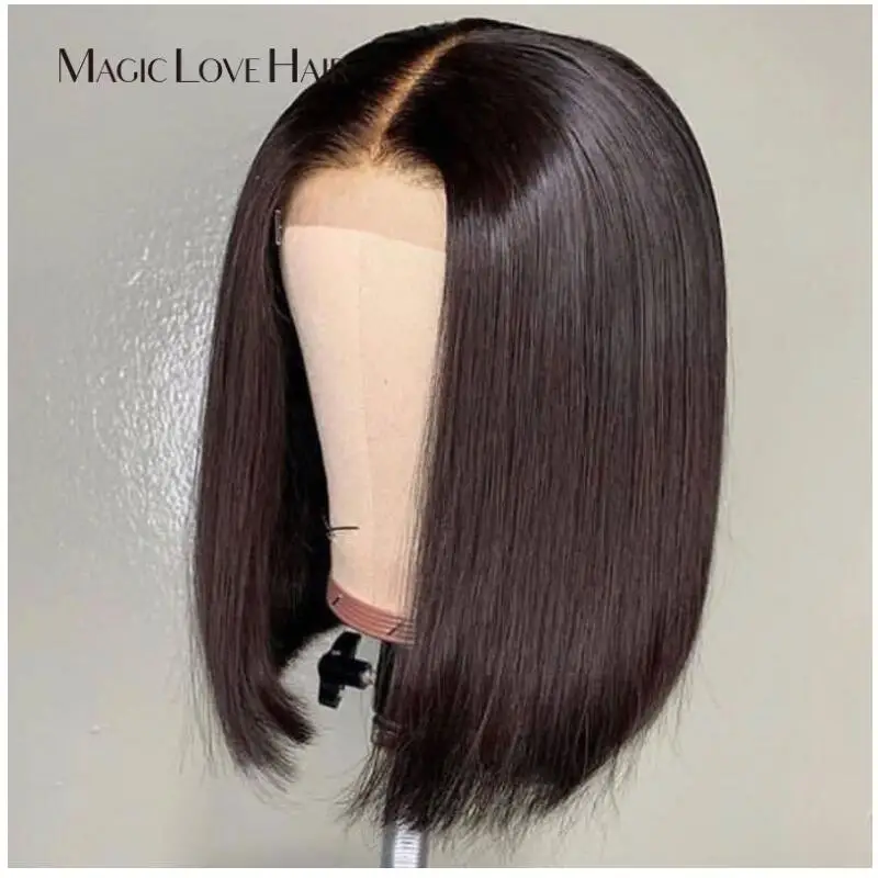 Magic Love Short Straight Hair Lace Front Bob Human Wigs With Baby Hair For Women Natural Black Remy Brazilian Human Hair Wigs
Magic Love Short Straight Hair Lace Front Bob Human Wigs With Baby Hair For Women Natural Black Remy Brazilian Human Hair Wigs