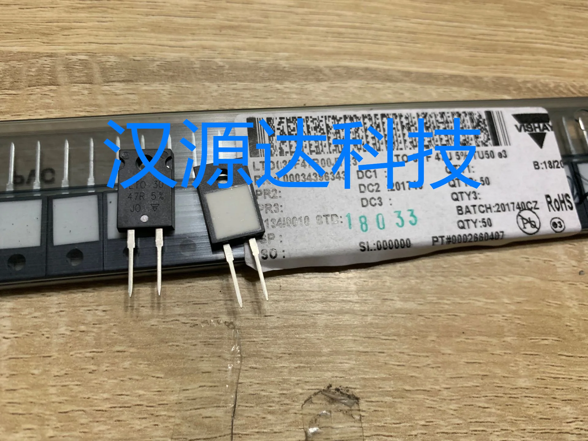 Original New 100% non-inductive resistance LTO030F47R00JTE3 47ohm 30w 5% TO-220 (Inductor)
Original New 100% non-inductive resistance LTO030F47R00JTE3 47ohm 30w 5% TO-220 (Inductor)
