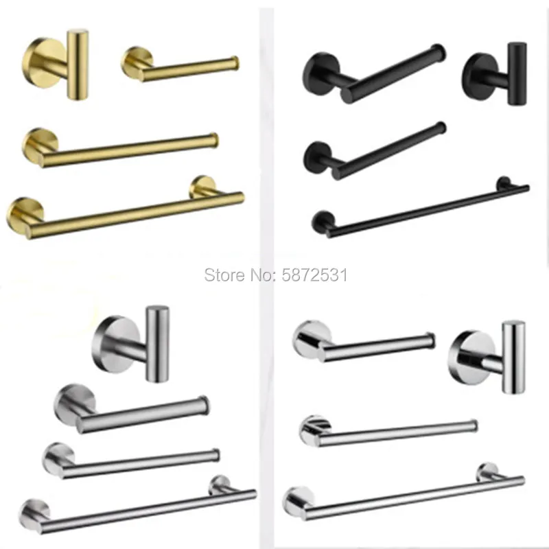 304 stainless steel bathroom towel rack wall hanging sanitary storage rack toilet paper towel rack bathroom pendant set
304 stainless steel bathroom towel rack wall hanging sanitary storage rack toilet paper towel rack bathroom pendant set