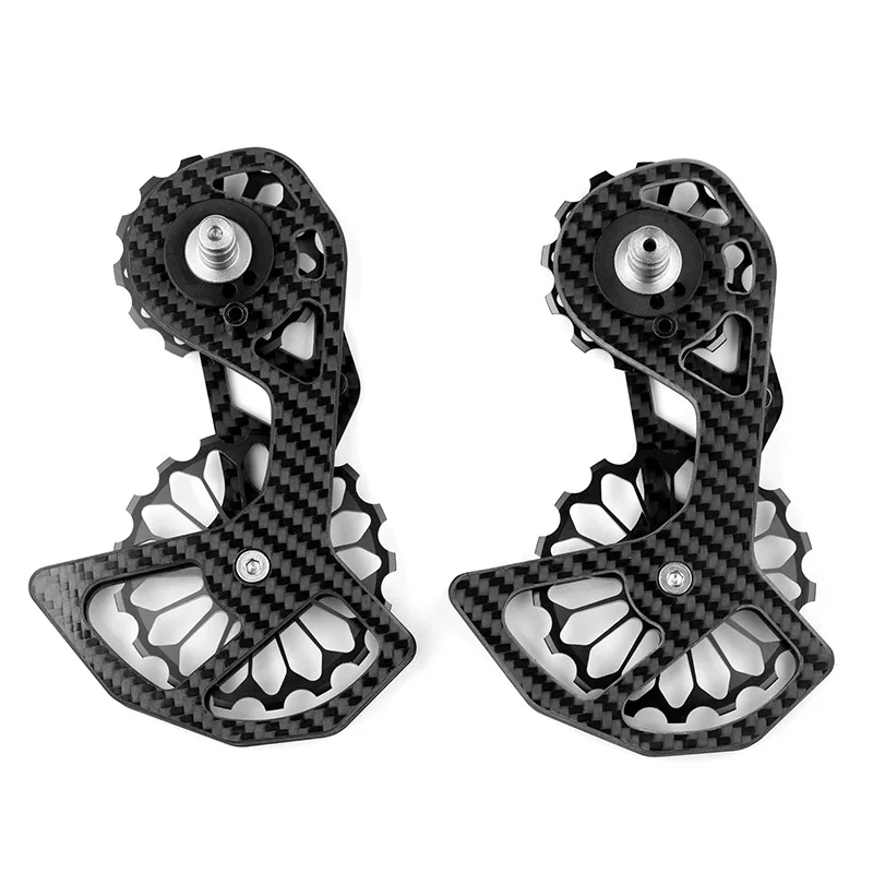 Carbon Fiber Road Bike Rear Derailleur For Shimano R5800 6800 R7000 Ultegra R8000 SRAM RED 17T Pulley Ceramic Bicycle Derailleur
Carbon Fiber Road Bike Rear Derailleur For Shimano R5800 6800 R7000 Ultegra R8000 SRAM RED 17T Pulley Ceramic Bicycle Derailleur