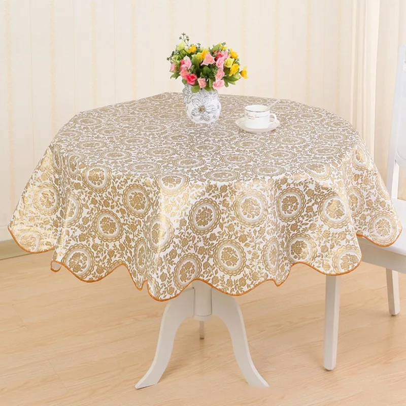 Plastic Tablecloth Print Flower Waterproof Wedding Birthday Party Table Cover PVC Home Kitchen Dining Tablecloth Round Table
Plastic Tablecloth Print Flower Waterproof Wedding Birthday Party Table Cover PVC Home Kitchen Dining Tablecloth Round Table