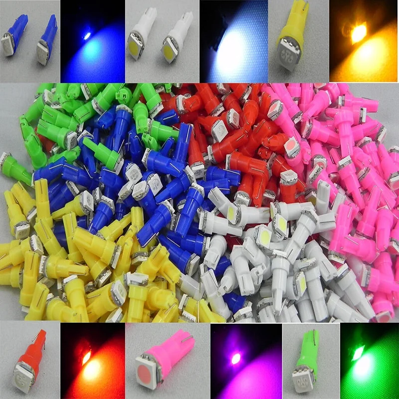 1000 X Car T5 74 5050 1 SMD LED Instrument lamp Dashboard Reverse Light Clearance Bulb DC 12V wholesale
1000 X Car T5 74 5050 1 SMD LED Instrument lamp Dashboard Reverse Light Clearance Bulb DC 12V wholesale