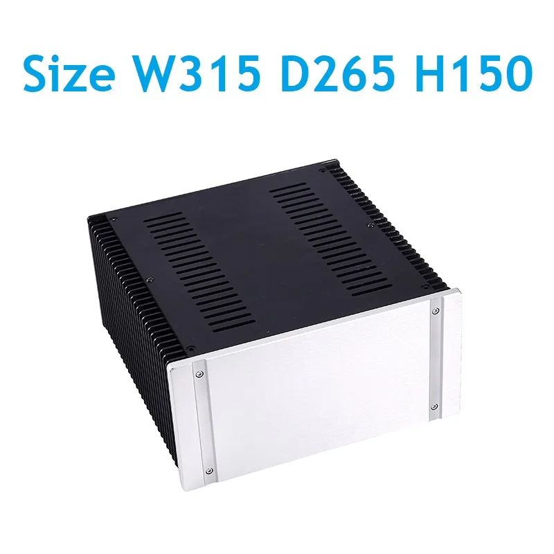 W315 D265 H150 Anodized Aluminum DIY Tube Chassis Class A Preamplifier Power Case Decoder Amplifier Enclosure Preamp Cabinet PSU
W315 D265 H150 Anodized Aluminum DIY Tube Chassis Class A Preamplifier Power Case Decoder Amplifier Enclosure Preamp Cabinet PSU