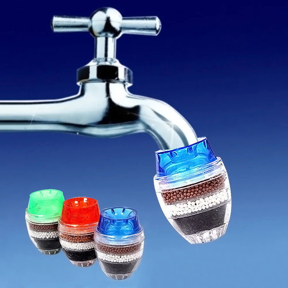 1 Pcs Tap Faucet Filter 5 Layers Drinking Water Purifier Water Filter Cartridge Home Kitchen Use B99
1 Pcs Tap Faucet Filter 5 Layers Drinking Water Purifier Water Filter Cartridge Home Kitchen Use B99