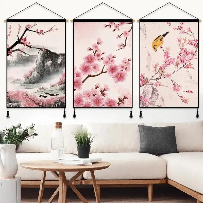 Canvas Posters Plum Blossom Hanging Scroll Painting Landscape Art Painting Printed Wall Picture Hanging Home Room Decor
Canvas Posters Plum Blossom Hanging Scroll Painting Landscape Art Painting Printed Wall Picture Hanging Home Room Decor