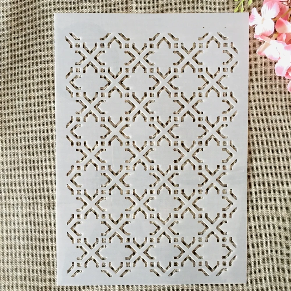 A4 29cm Geometry Frame Texture DIY Layering Stencils Wall Painting Scrapbook Coloring Embossing Album Decorative Template
A4 29cm Geometry Frame Texture DIY Layering Stencils Wall Painting Scrapbook Coloring Embossing Album Decorative Template