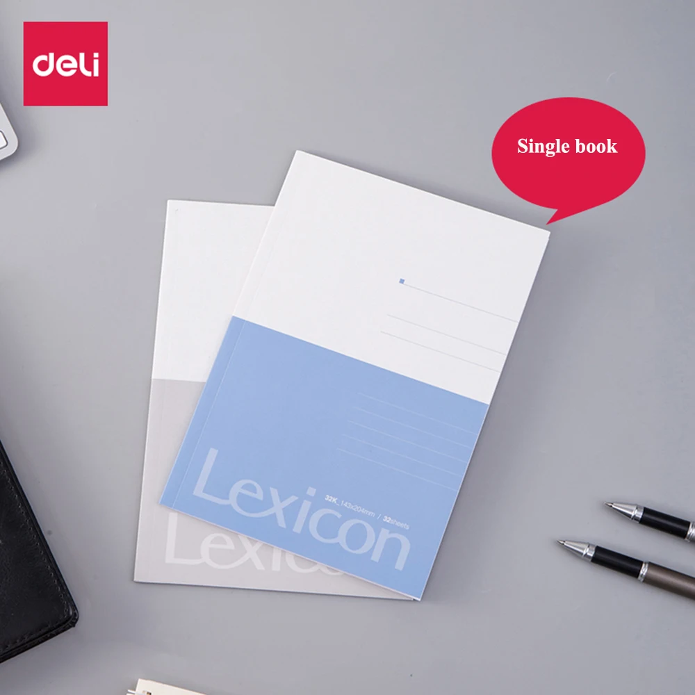 2PCS 4PCS/LOT Deli 7952 7988 Note book A5 B5 32k Size 24-80 sheets Notebook Wholesale
2PCS 4PCS/LOT Deli 7952 7988 Note book A5 B5 32k Size 24-80 sheets Notebook Wholesale