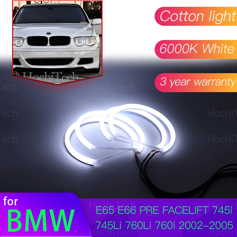 Комплект ангельских глаз, 2002 л, хлопковое белое кольцо, фотосессия для BMW E65 E66 PRE FACELIFT 745i 745Li 760Li 760i 2003 2004 2005
Комплект ангельских глаз, 2002 л, хлопковое белое кольцо, фотосессия для BMW E65 E66 PRE FACELIFT 745i 745Li 760Li 760i 2003 2004 2005