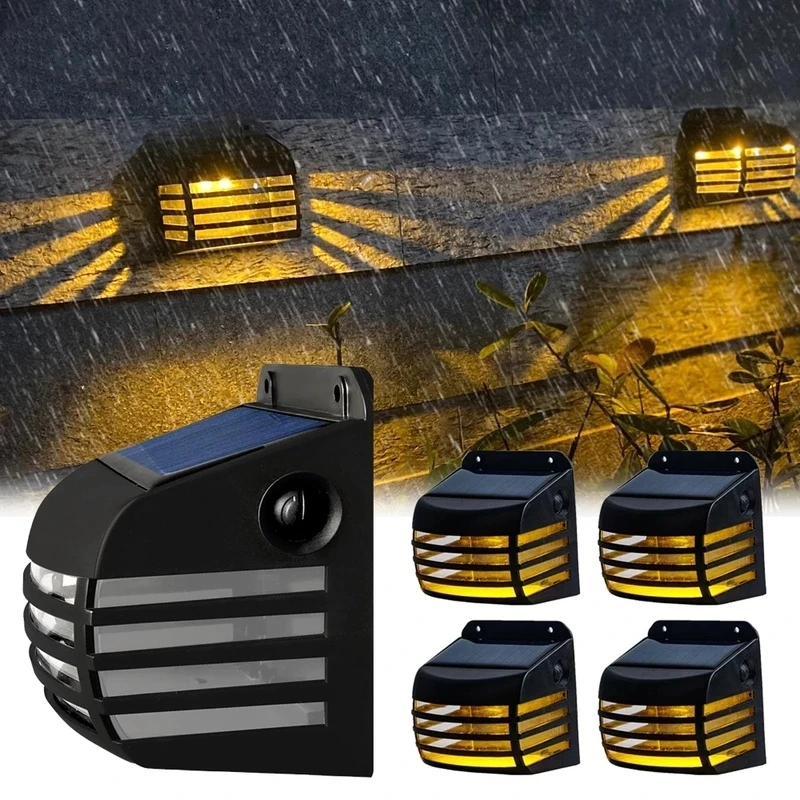 4PCS LED Solar Light Outdoor IP65 Solar Step Lights Solar Power Garden Light Decor for Patio Stair Garden Yard Fence Wall Lamp
4PCS LED Solar Light Outdoor IP65 Solar Step Lights Solar Power Garden Light Decor for Patio Stair Garden Yard Fence Wall Lamp