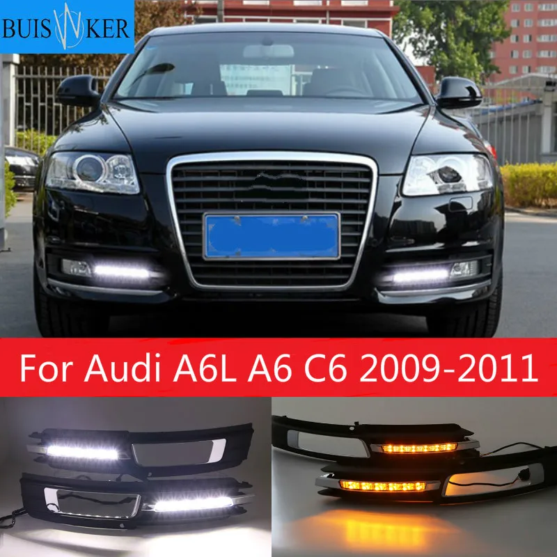 For Audi A6L A6 C6 2009-2011 For Quattro RS Cabriolet Allroad Front LED Daytime Running Light DRL Light Fog Lamp Cover
For Audi A6L A6 C6 2009-2011 For Quattro RS Cabriolet Allroad Front LED Daytime Running Light DRL Light Fog Lamp Cover