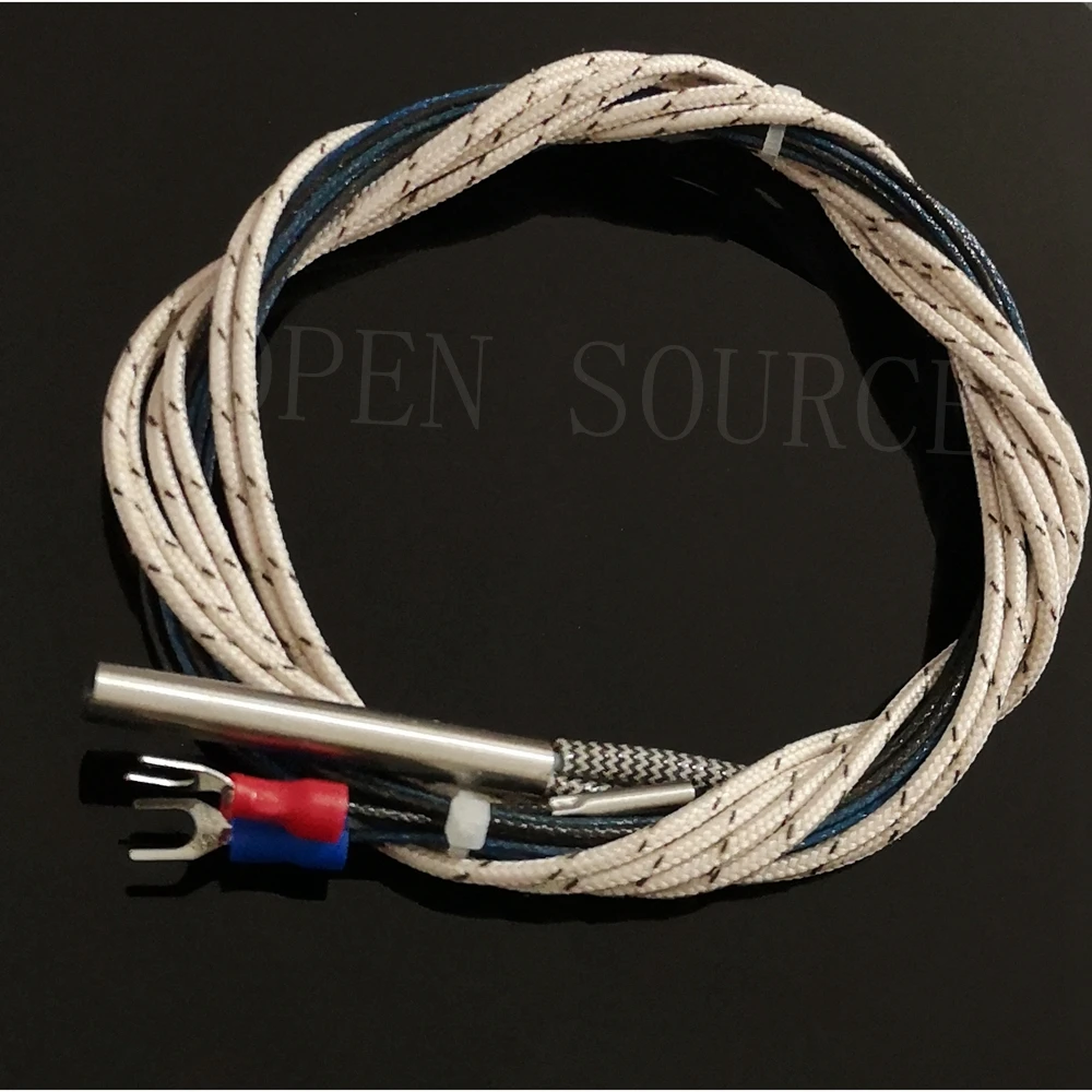 SuperVolcano 80W Heater 12V or 24V + PT100 Temperature sensor for 3D Printer Super Volcano Hotend use
SuperVolcano 80W Heater 12V or 24V + PT100 Temperature sensor for 3D Printer Super Volcano Hotend use