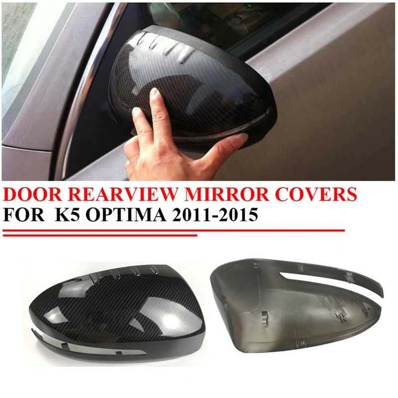Carbon Fiber Rearview Mirror Cover Side Door Mirror Caps Protector for KIA K5 Optima 2011 2012 2013 2014 2015
Carbon Fiber Rearview Mirror Cover Side Door Mirror Caps Protector for KIA K5 Optima 2011 2012 2013 2014 2015